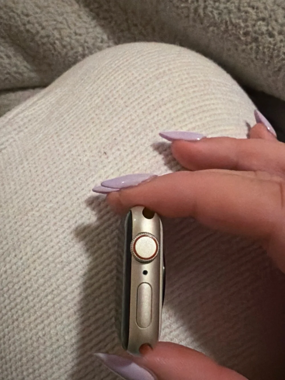 Apple Silver Smartwatch with Activity Rings